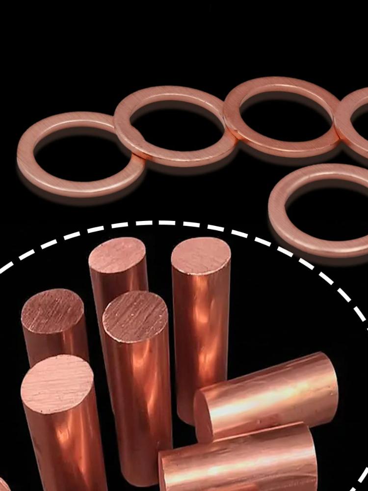 200pcs Copper Washer Gasket Nut & Bolt Set - Perfect For Sump Plugs - Includes Box & Assorted Sizes (M5/M6/M8/M10/M12/M14)