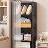 Dustproof Simple Cloth Wardrobe Space Saving Easy To Assemble Widening and Raising Wardrobe Generic Multipurpose Storage Rack