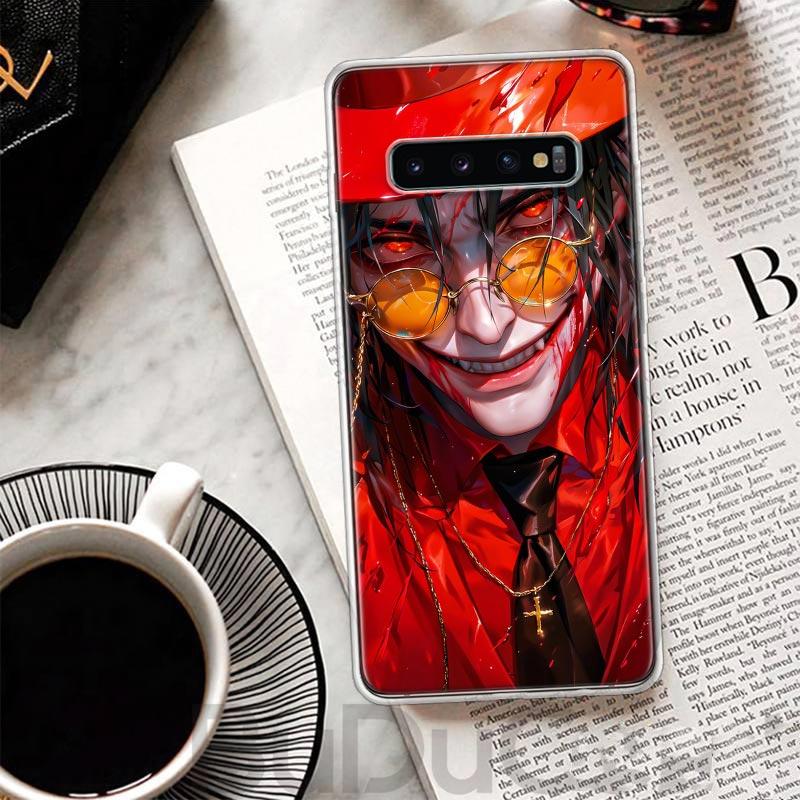 

Чехол A-Alucard Hellsing Аниме для Samsung Galaxy S8 S9 Plus S10 Lite Note 8 9 10 Pro 20 Ultra S7 Edge M11 M21 M32 M51 Печать Coq Samsung S8