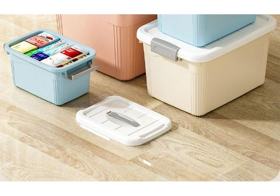 Extra Large Thickened Plastic Storage Box for Toys and Clothes