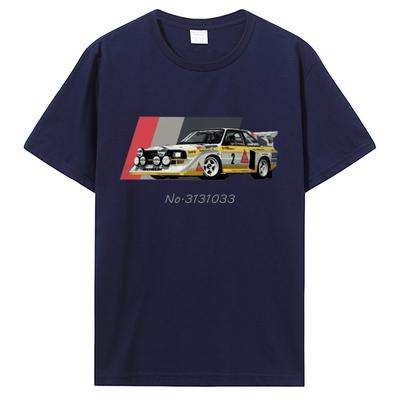 2025 Summer T-shirt Sport S1 E2 Group B Rally Car Stig Blomqvist Mikkola and Walter T-Shirt Casual Oversized T Shirt Cotton Male