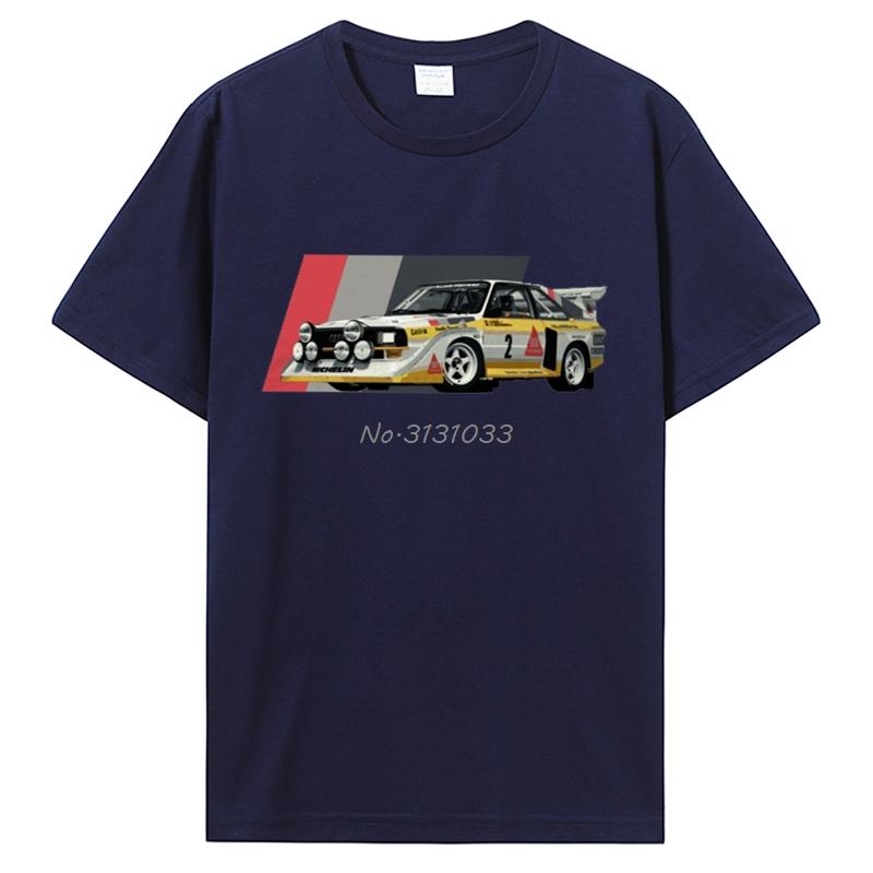 2025 Summer T-shirt Sport S1 E2 Group B Rally Car Stig Blomqvist Mikkola and Walter T-Shirt Casual Oversized T Shirt Cotton Male