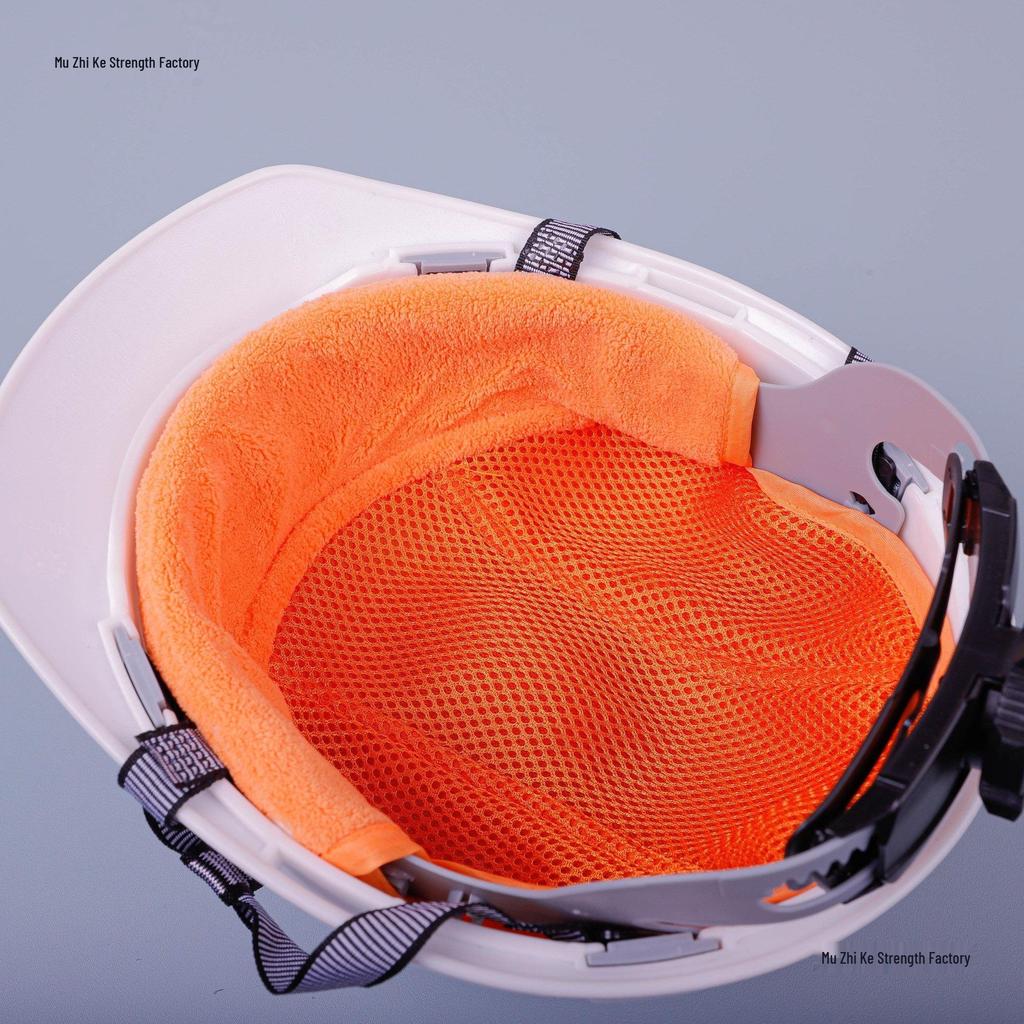 Four Seasons Breathable Cotton Helmet Liner Cap - Sweat-Absorbing Pad for Cycling & Construction