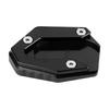 Parking Kickstand Extension Pad AntiSlip Side Stand Support Fit for Yamaha MT 09 FZ 09 FJ 09(Black )