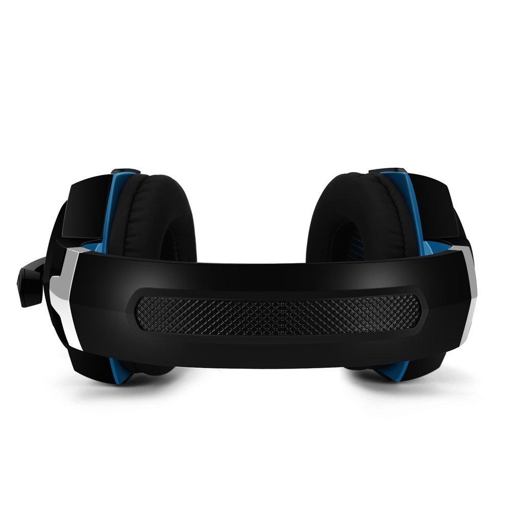 Słuchawki do gier PC KOTION EACH G2000, Słuchawki o niskim zużyciu energii, LED-Luminous (niebieski)