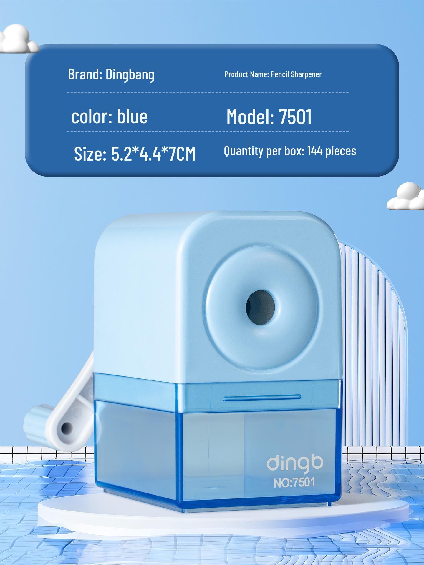 Dingbang 7501 Cartoon Hand-Crank Pencil Sharpener for Kids