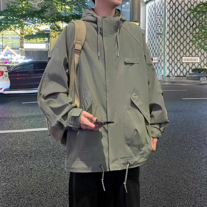 Autumn Jacket Jacket Men's Casual Coat Couple Loose Versatile Jacket
