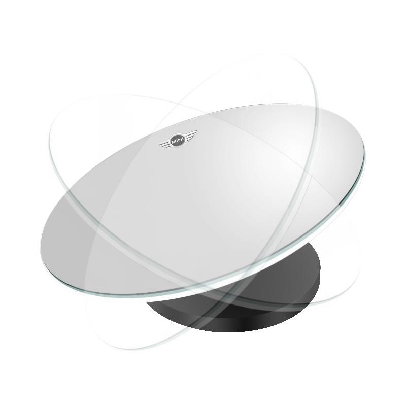 2Pcs Car Blind Spot Rear View Mirror Wide Angle Adjustable Small Round Mirror For MINI Cooper Fridge One F56 R56 R57 R58 R59 R60