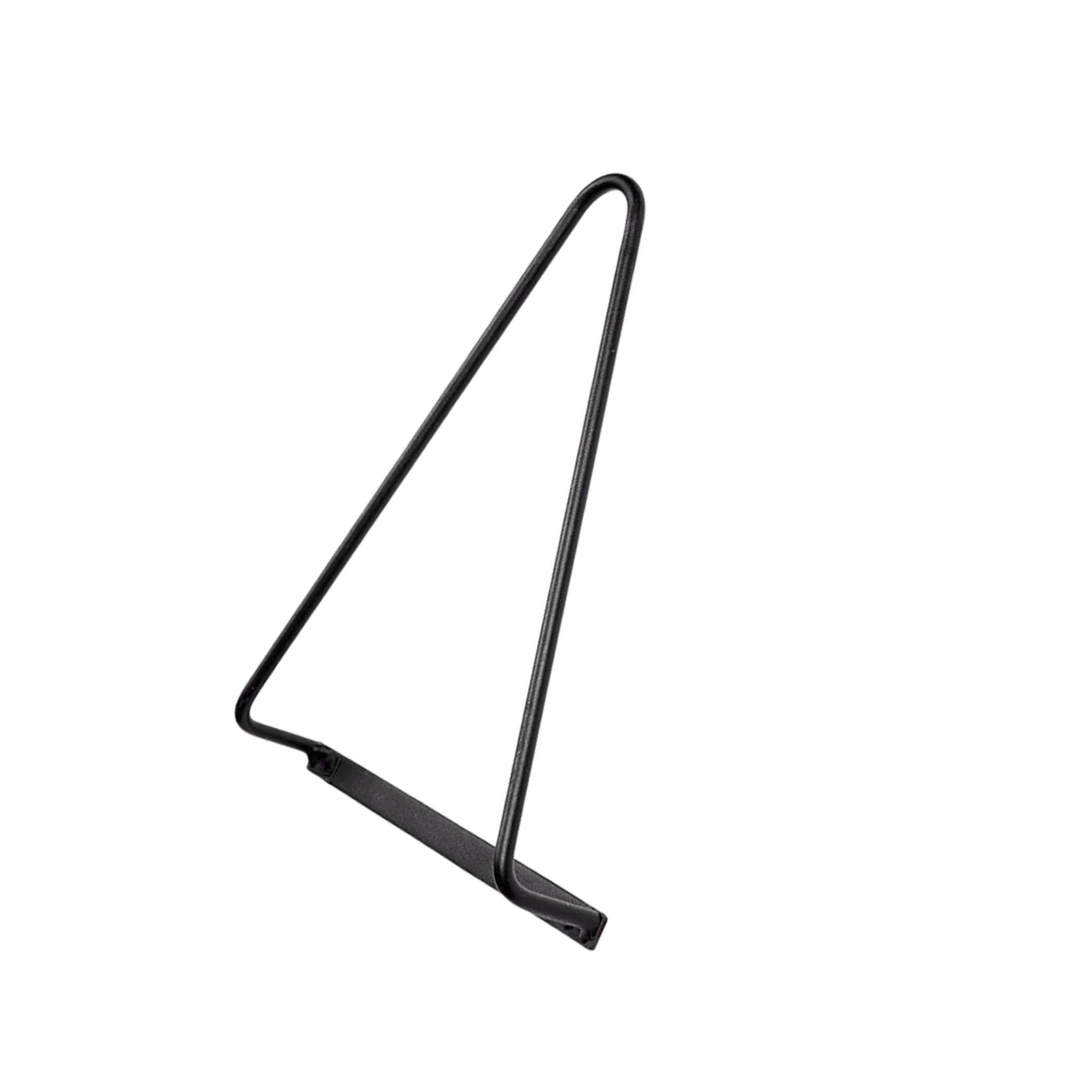 Современная треугольная настенная полка для хранения виниловых пластинок и журналов Прочная и функциональная чёрный 860₽