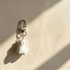 Cute Sweet Cartoon Animals Plush Sheep Keychain For Women Doll Backpack Pendant Accessories Friendship Gift