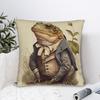 Pillow Case Gentleman Frog Square Pillow Cover For Sofa Car Home Decor Fashion Pillowcases