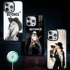 Fashion B-Beyonce Phone Case For iPhone17,16,15,14,13 Plus,Pro Max Magnetic For Magsafe Wireless Charging