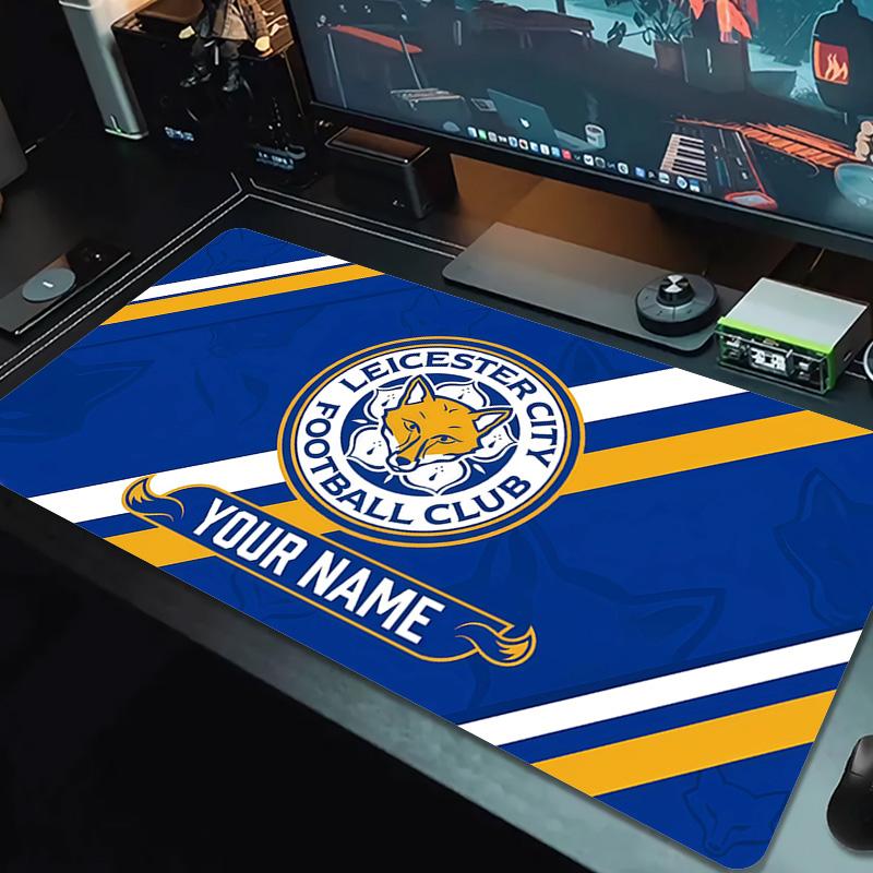 Leicester City Football Club Print Cushion Non-slip Laptop Tablet Big Mousepad XXL Mat Mini PC Playmat With Lock edge
