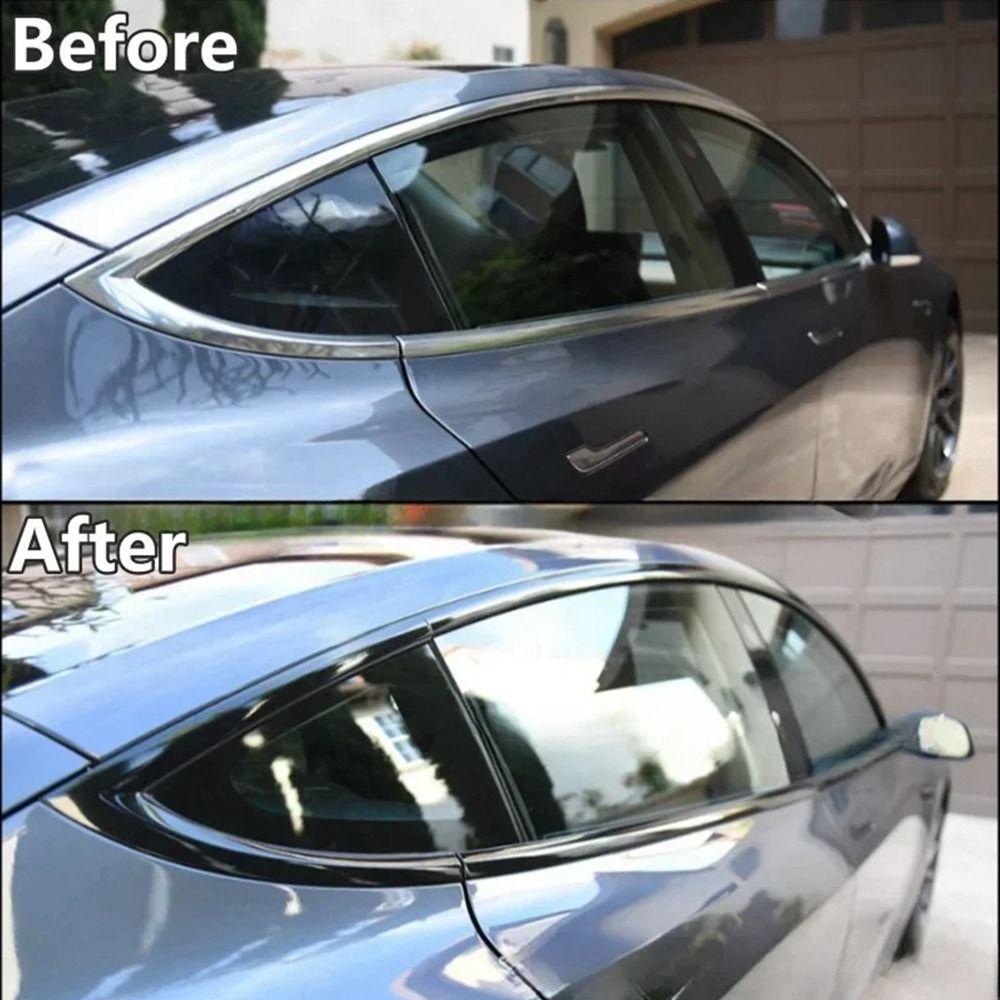 1Roll Glossy Vinyl Racing Stripe 3/5/7/10CM Car Stickers Vinyl Wrap Film For Car Hood Roof Decal