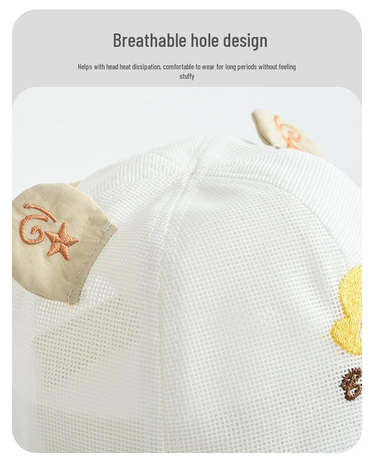 Adorable Cartoon Animal Duckbill Windproof Sun Hat for Kids