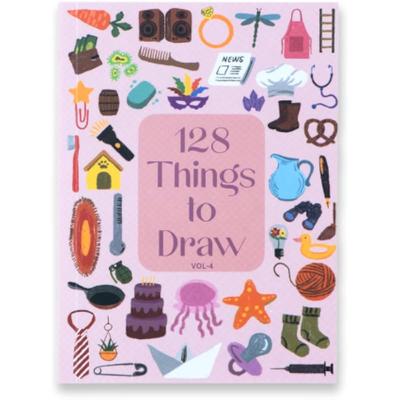 Factor Notes Drawing Book: 128 Things To Draw | Suitable For All Ages | A6 Size | 128 Prompts (Volume Iv)