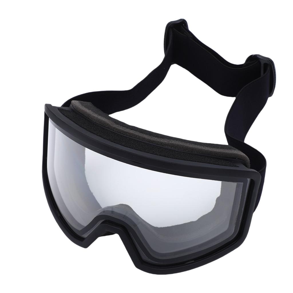 Ski Goggles 2 Layer Anti Fog Sun Proof Over Glasses Snow Goggles for Outdoor Sports Snowboard Transparent