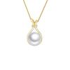 Lucky Bag Necklace Women'S Imitation Freshwater White Pearl Pendant Ins Wind Niche Light Luxury Versatile Design Collarbone Chain Quality