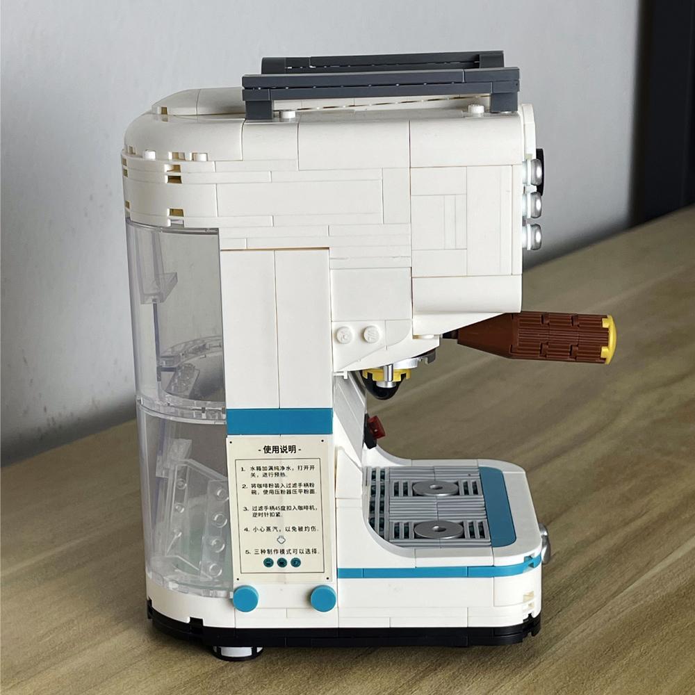 Retro Bread & Coffee Machine Building Block Set - Creative  Toy, Adult Simulation Model Coffee Gift, Unique Gift for Men & Women