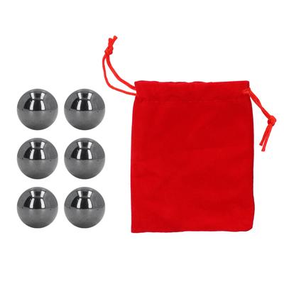 6 PZ Palle Magnetiche 33mm Perline Magnetiche in Ferrite Rotonde Giocattoli Antistress per Adulti per Ufficio