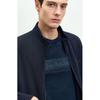 Erdos Men's Silk Blend Knit Spring Jacket