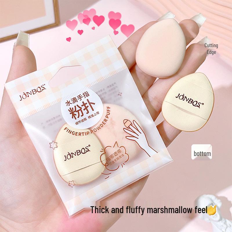 

JONBOS Mini Thumb Puff Concealer Sponge for Finger Makeup