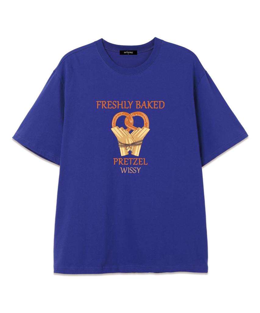 Wissi Freshly Baked Short Sleeve T-Shirt (Ws011) Blue