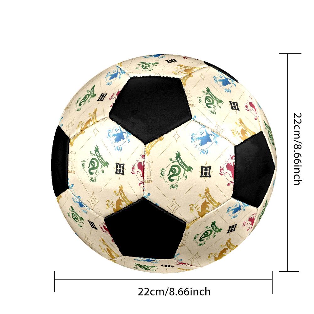 Harry Potter Soccer Ball Colorful All Ages Machine Stitched PVC Competition Ready Durable High-Bounce.SIZE5