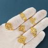 10Pcs Ladies' Hollowed-Out Three-Dimensional Ring Jewelry - Various Styles Alloy Ring - Party Gift