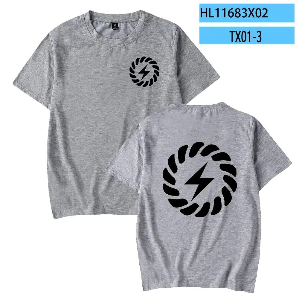 Digimon Adventure Anime 2023 Neues Digimon Seekers T-Shirt Crewneck Kurzarm T-Shirt Damen Unisex T-Shirt Harajuku Kleidung Unisex