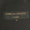 COMMEdesGARCONS HOMME 95AW HJ-040700 Navy Wool Cow Leather Pocket Zip Jacket Jacket M blackUsed