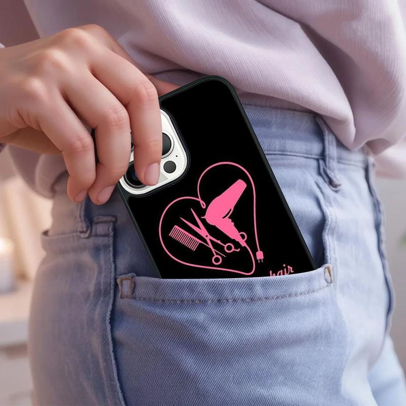 

Hairdresser Comb Salon Hairdressing Stylist Tools Phone Case For iPhone 17 Air 15 16e 14 13 Pro Max 12 11 Pro Max PLUS cover iPhone 14pro max