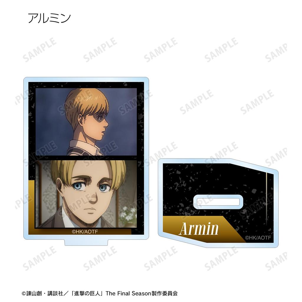 Attack On Titan Trading Scene Acrylic Stand Box 8-piece