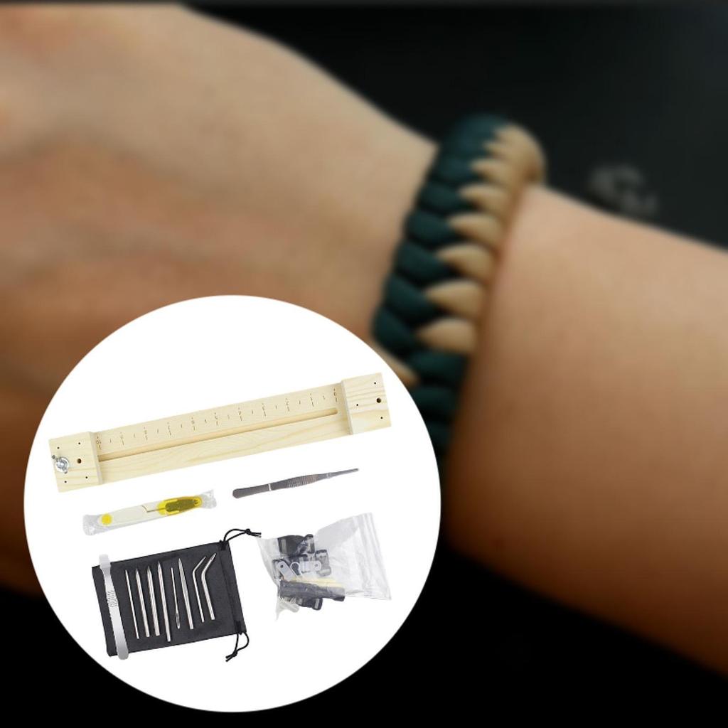 Paracord Bracelet Making Kit, Weaving Tool Kit