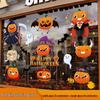 Halloween Window Cling Stickers for Kindergarten & Store Decor