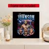 Stone Cold Steve Austin 5D Diamond Painting Round Diamond Rhinestones Mosaic Diamond Embroidery Wall Paintings Rhinestones Gift Frameless