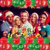 T02C!Christmas Balloon Set Christmas Banner Hanging Flag New Year Holiday Background Wall Decoration Balloon