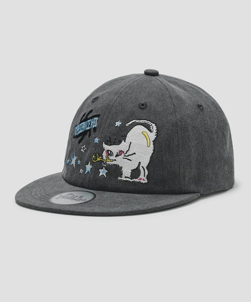 Taibseobiseu Bubble Cat Cap [Charcoal]