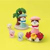 Resin Craft Figurine With Cartoon Animal Design For Gift And Collection Purposes