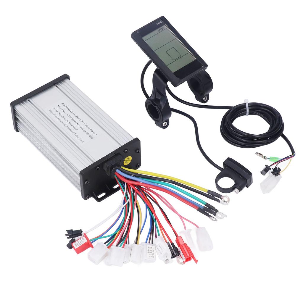 48V 64V 600W Sine Wave Controller S830 LCD Panel Set Brushless Motor Controller for Electric Scooter