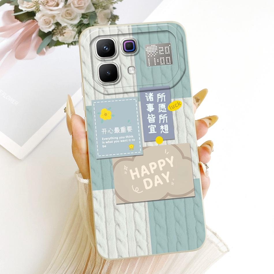 For Infinix Note 60 Pro Note60 Fashion Dusk Beach Painting Phone Case For Infinix Note 60 60Pro 5G Soft Silicone Covers Bumpers