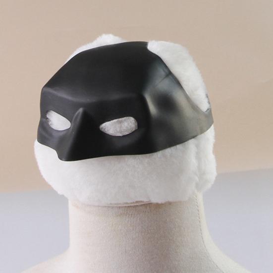 3Pcs Halloween Cat Mask Cat Superhero Cosplay Apparel Bat-Themed Pet Costume Accessories for Small Medium Cats