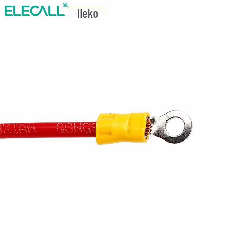 ELECALL RV2.5-4 Pre-Insulated O-Type Ring Terminal