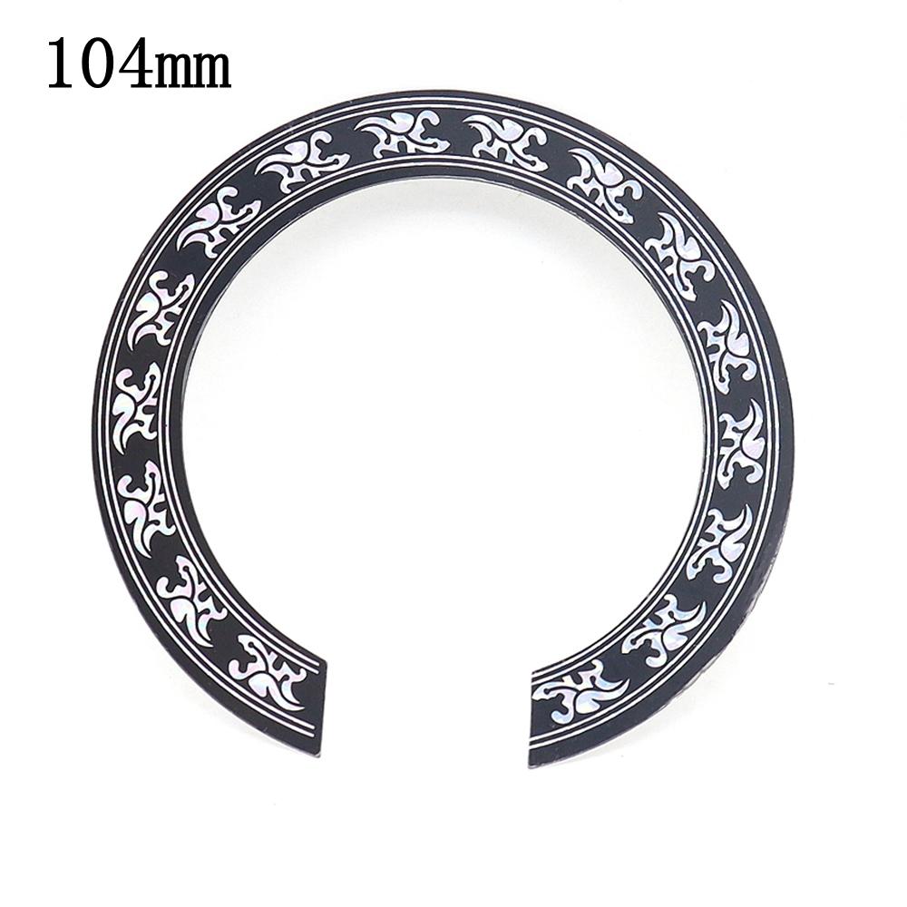 

1Pcs/2Pcs Guitar Pickguard Acoustic Guitar Soundhole Sound Hole Rosette (Inside diameter:94mm/104mm)
