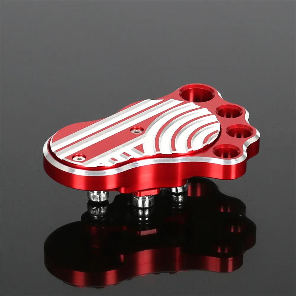 

CNC 3D Carving Rear Cleats Brake Peg Cover For Honda Z125 Monkey 125 2018-2024 червоний