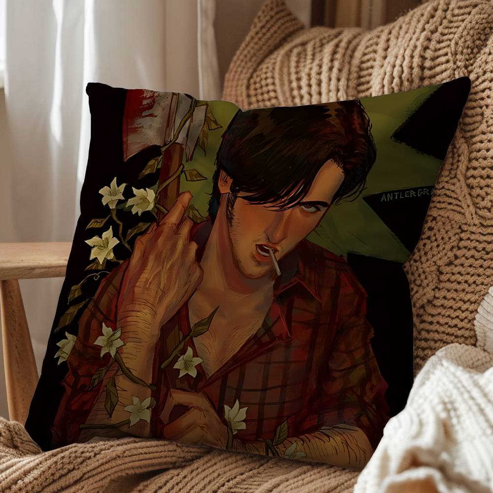 Operator MH Marble Hornets Pillow Case Pillow Case Living Room Sofa Cushion Cover Suitable For Home Bedroom Room Decoration