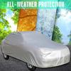 1pc Car Sunshade Cover Car Dust Cover Waterproof Sunscreen Foldable Car Clothes Universal Automotive Products