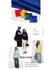 32s Fine Cotton Sweatshirt Fabric - 320g All-Cotton Double Yarn Modal Set: Knitted Sweatshirt and Sweatpants