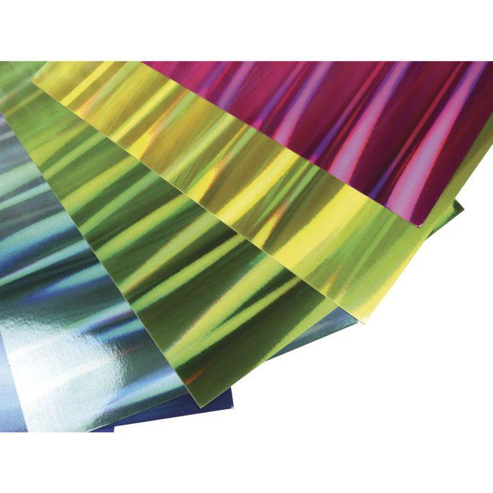 Papier à effet Hologramme A4 250g/m² 8 pièces