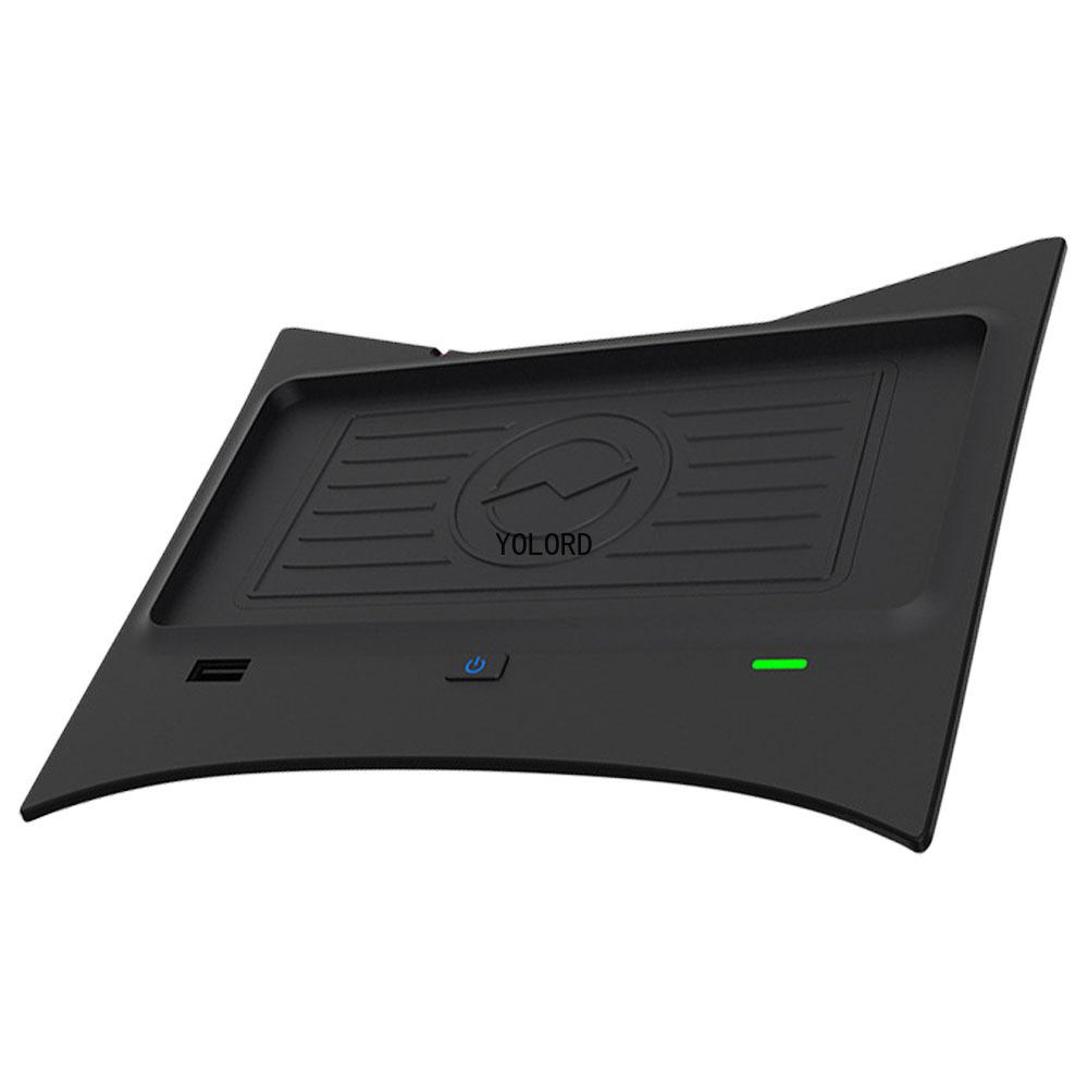 10W Auto Kabelloses Ladepad für Nissan X Trail Rogue T32 ST 2014~2021 Handy Schnellladeplatte Ablage 2016 2017 2018